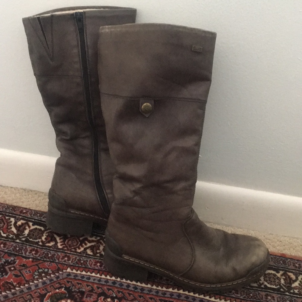 Riekers brand fully lined boots s38